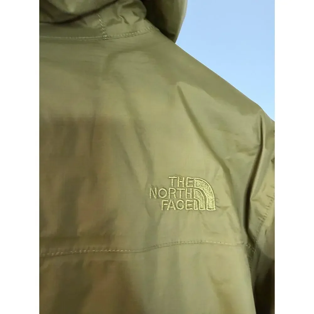 THE NORTH FACE Venture 2 Waterproof Hooded Rain Jacket Olive Men's XL
